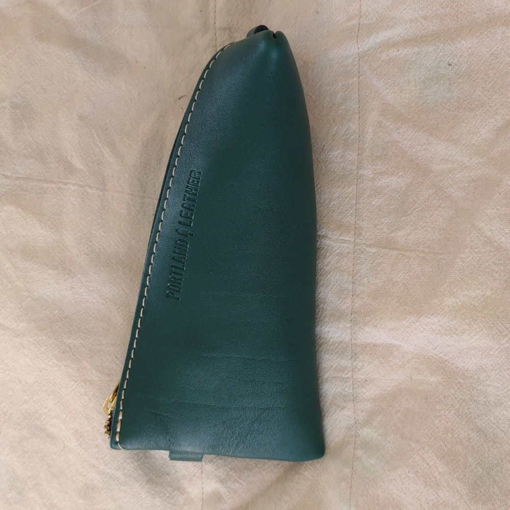 Portland Leather goods Alpine pouch in Peacock